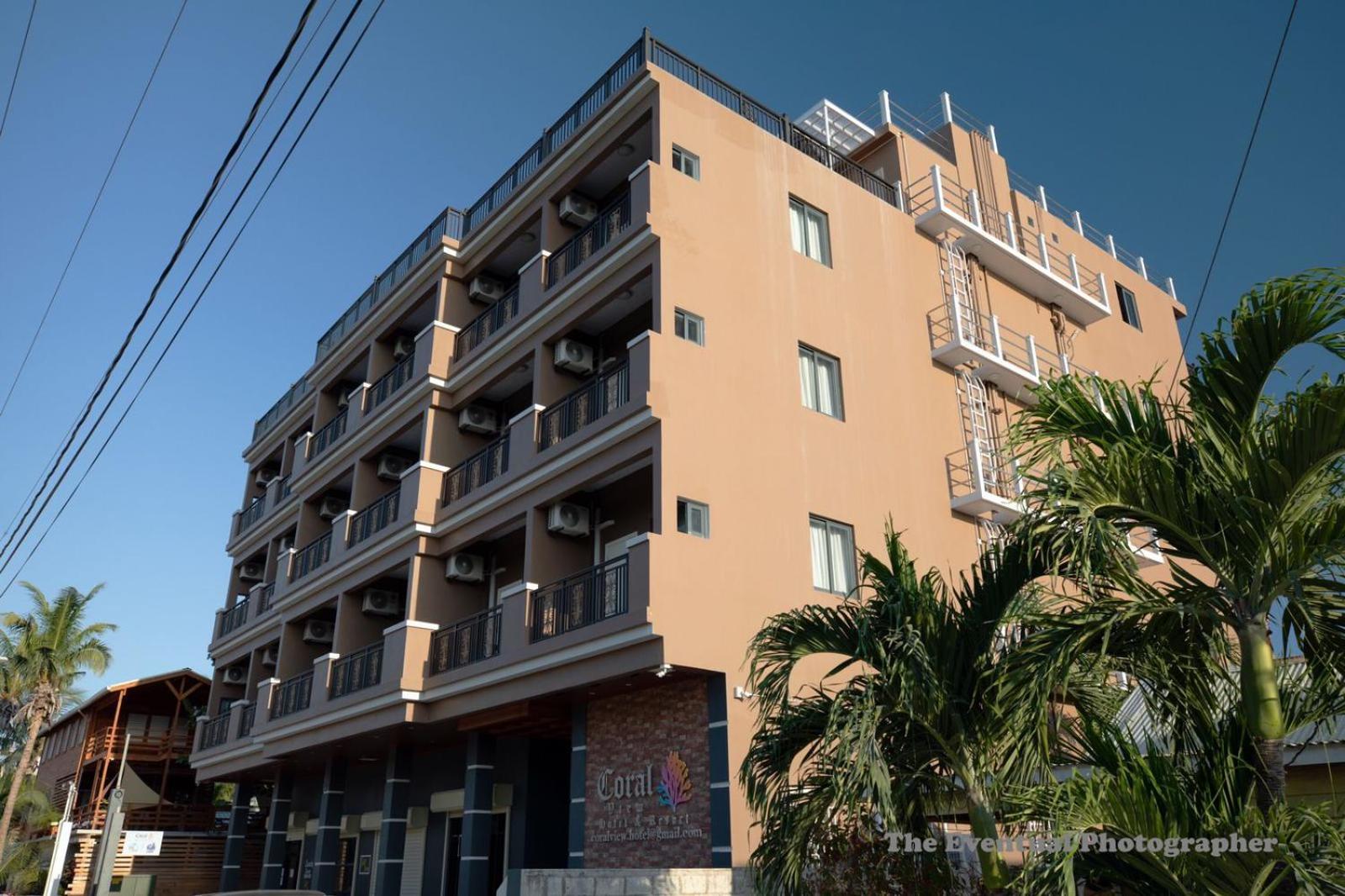 Coral View Hotel & Resort Caye Caulker Dış mekan fotoğraf